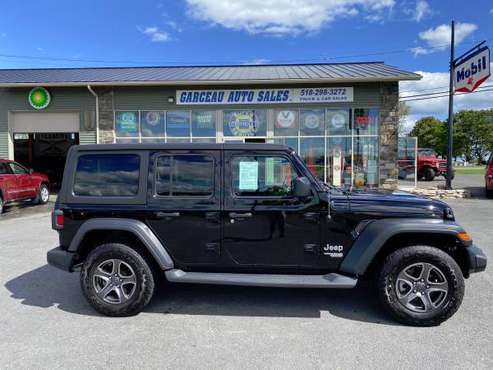 2018 JEEP WRANGLER UNLIMITED SPORT S 4X4 - cars & trucks - by dealer... for sale in Champlain, NY