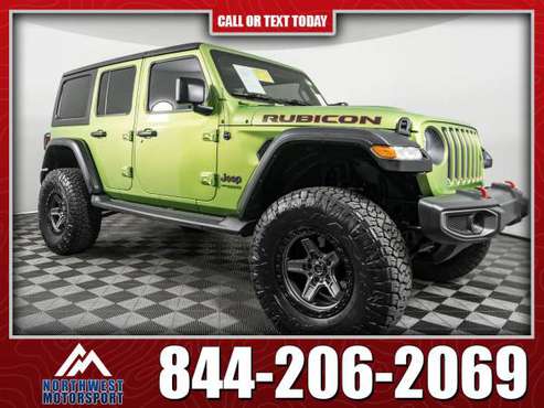 Lifted 2018 Jeep Wrangler Unlimited Rubicon 4x4 for sale in Spokane Valley, MT