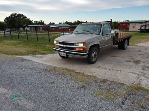 1998 Chevrolet 3500 Dually Flatbed for sale in pottsboro, TX