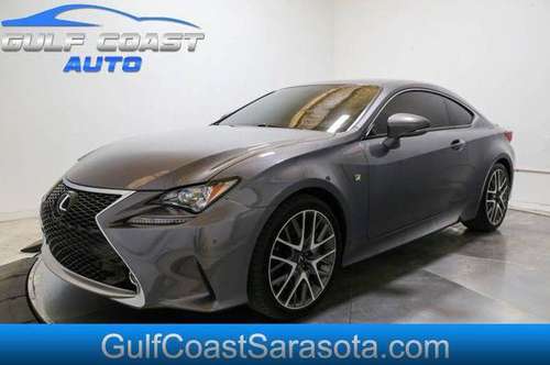 2015 Lexus RC 350 F-SPORT LEATHER LOADED EXTRA CLEAN L K - cars & for sale in Sarasota, FL
