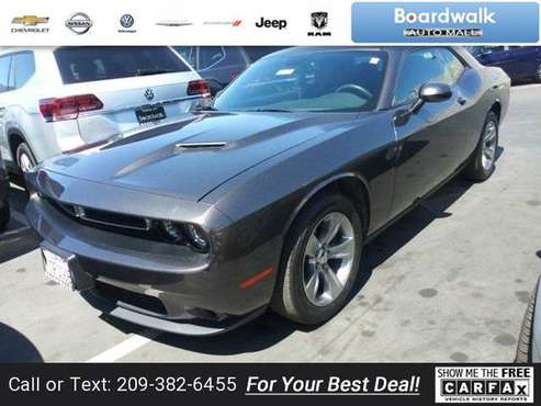 2016 Dodge Challenger SXT coupe Granite Pearlcoat for sale in Redwood City, CA