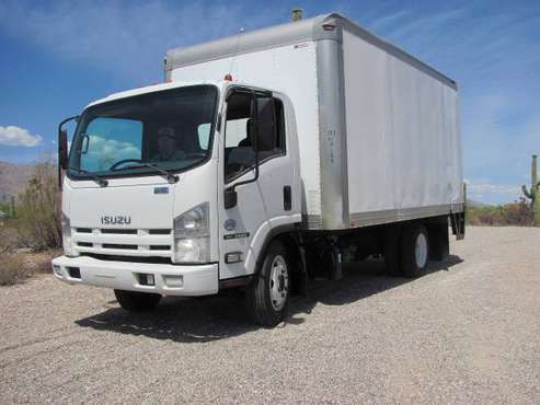 2014 Isuzu NQR 16ft Box Truck With Liftgate - - by for sale in Tucson, AZ