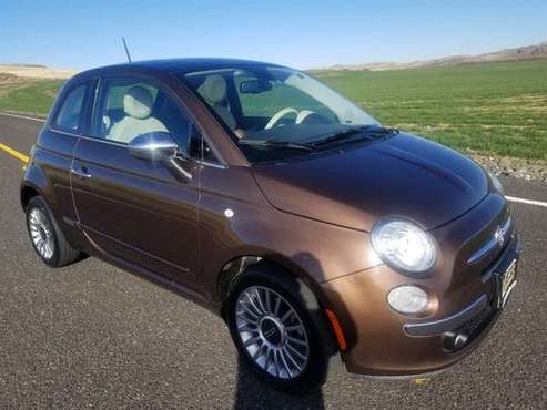2012 Fiat 500 Lounge 1-OWNER 60K ML. BOSE SYS*LG ROOF*LOADED!! for sale in MANSFIELD, WA