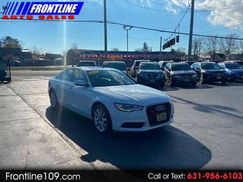 2013 Audi A6 4dr Sdn quattro 3.0T Premium Plus - cars & trucks - by... for sale in West Babylon, NY