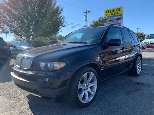 2006 BMW X5 4.8IS BLACK ON BLACK!!! RARE FIND!!! - cars & trucks -... for sale in Matthews, NC