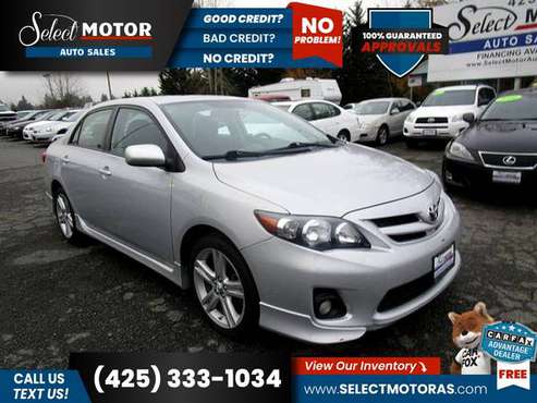 2013 Toyota Corolla SSedan 4A FOR ONLY $210/mo! - cars & trucks - by... for sale in Lynnwood, WA