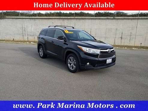 2015 Toyota Highlander AWD All Wheel Drive XLE SUV for sale in Redding, CA