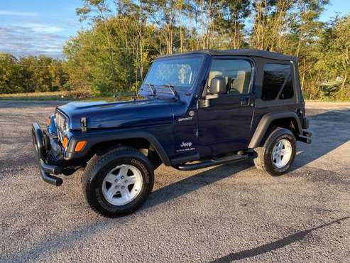 Nice 05 Wrangler TJ - cars & trucks - by dealer - vehicle automotive... for sale in Hillsboro, OH