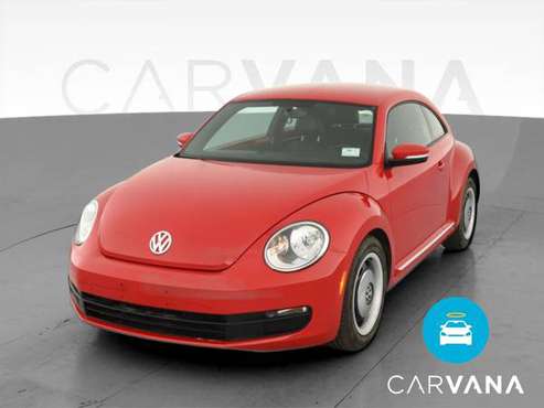 2012 VW Volkswagen Beetle 2.5L Hatchback 2D hatchback Red - FINANCE... for sale in South Bend, IN
