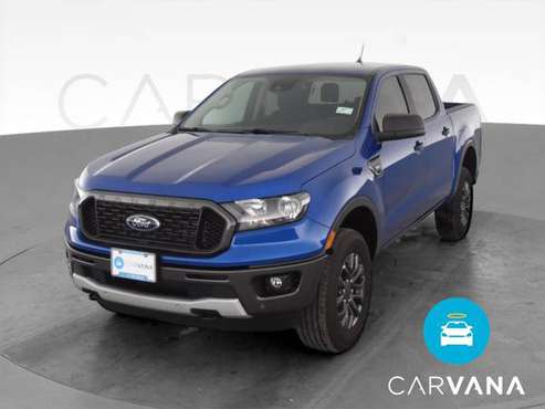 2019 Ford Ranger SuperCrew XLT Pickup 4D 5 ft pickup Blue - FINANCE... for sale in Indianapolis, IN