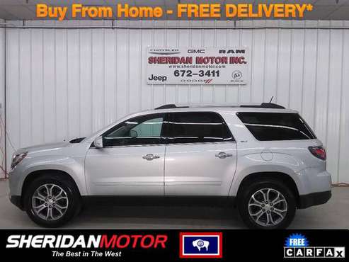 2016 GMC Acadia SLT Quicksilver Metallic - AG333896 WE DELIVER TO for sale in Sheridan, MT