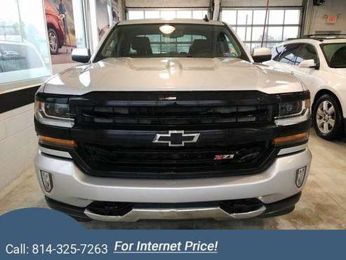2017 Chevy Chevrolet Silverado 1500 LT pickup Silver Ice Metallic -... for sale in State College, PA