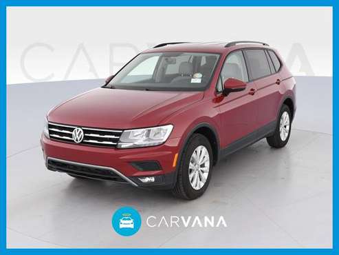 2018 VW Volkswagen Tiguan 2 0T S 4MOTION Sport Utility 4D suv Red for sale in Hobart, IL