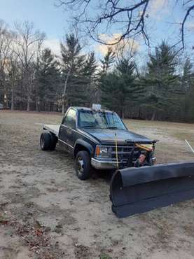 95 chevy 3500 plow truck - cars & trucks - by owner - vehicle... for sale in Muskegon, MI