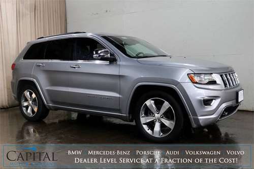 Beautiful '15 Jeep Grand Cherokee Overland 4x4! Amazing SUV for... for sale in Eau Claire, WI
