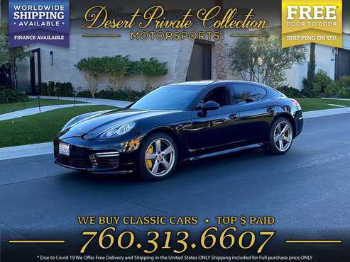 2014 Porsche Panamera Turbo Luxury - Clearly a better value! - cars... for sale in Palm Desert, MA