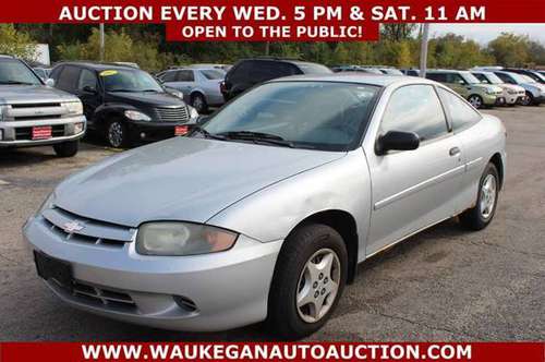2004 *CHEVROLET/CHEVY* *CAVALIER* GAS SAVER 2.2L I4 GOOD TIRES 328056 for sale in WAUKEGAN, WI