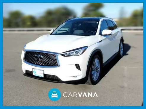2019 INFINITI QX50 Essential Sport Utility 4D hatchback White for sale in Buffalo, NY