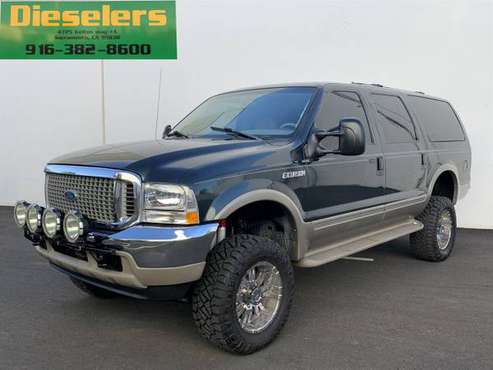 2000 Ford Excursion 4X4 Limited 6 8L V10 Triton Gas LOADED LIFTED for sale in Sacramento , CA