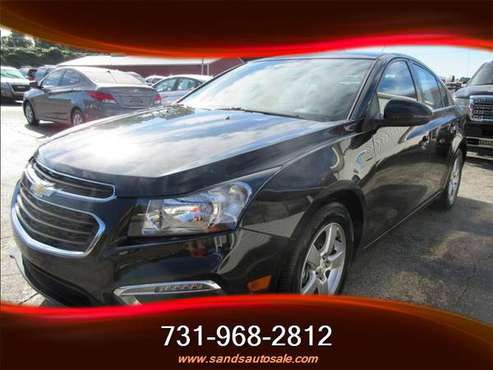 2016 CHEVROLET CRUZE LT, BLUETOOTH, MY LINK, BACK UP CAMERA, GAS SAVER for sale in Lexington, TN