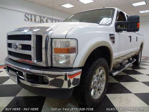 2008 Ford F-250 F250 F 250 SD LARIAT 4x4 4dr Crew Cab Diesel Lariat... for sale in Paterson, PA