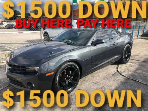 CAMARO $1500 DOWN BUY HERE PAY HERE - cars & trucks - by dealer -... for sale in Hollywood, FL