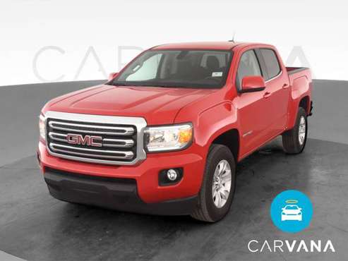 2017 GMC Canyon Crew Cab SLE Pickup 4D 5 ft pickup Red - FINANCE -... for sale in Cleveland, OH