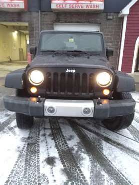 2009 Jeep Wrangler Sahara, Low Miles, Manual, Serviced, (New... for sale in Augusta, ME