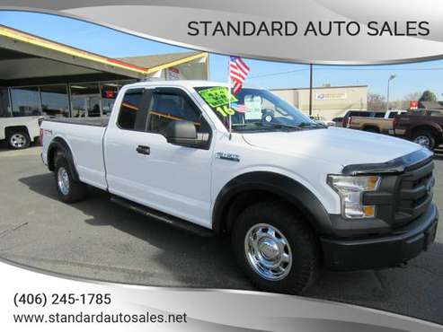 2016 Ford F-150 XL 4X4 SuperCab Long Box One Owner! - cars & for sale in Billings, WY