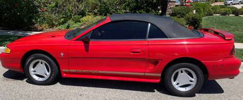 1997 Ford Mustang STD Convertible V6 - cars & trucks - by owner -... for sale in Newbury Park, CA