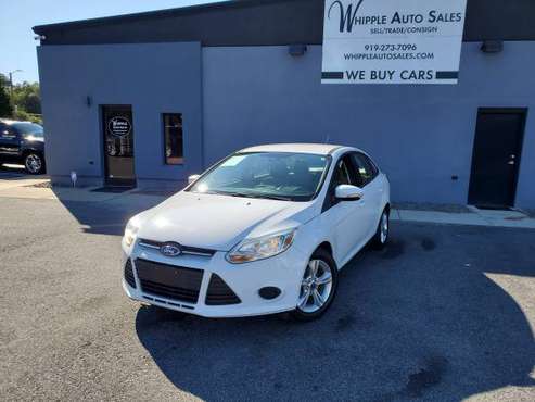 2014 Ford Focus SE sedan - NEW TIRES, CLEAN CARFAX, WARRANTY INCLUDED! for sale in Raleigh, NC