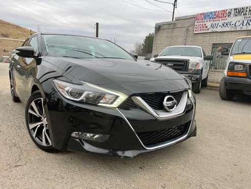 2017 Nissan Maxima SL 4D AT AC All power NO ACCIDENT MD inspection for sale in TEMPLE HILLS, MD