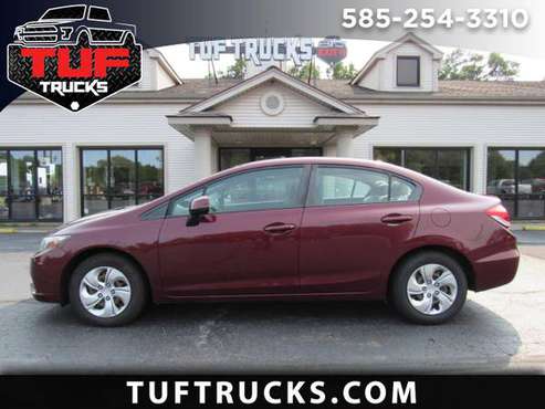 2013 Honda Civic LX Sedan 5-Speed AT - - by dealer for sale in Rush, NY