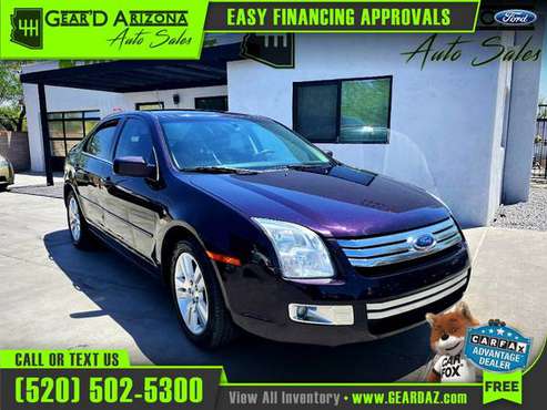 2007 Ford FUSION for 4, 295 or 66 per month! - - by for sale in Tucson, AZ
