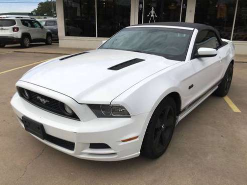•2014 FORD MUSTANG GT PREMIUM•CONVERTILBLE•SPOTLESS INTERIOR•BLUETOOTH for sale in Houston, TX