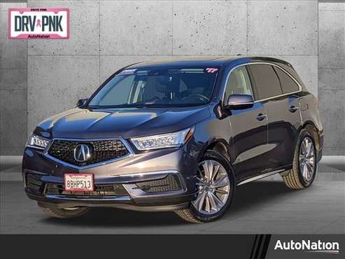 2017 Acura MDX w/Technology Pkg AWD All Wheel Drive SKU: HB042913 for sale in San Jose, CA