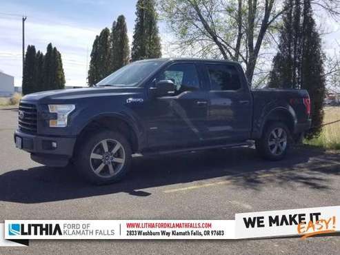 2016 Ford F-150 4x4 4WD F150 Truck SuperCrew 145 XLT Crew Cab - cars for sale in Klamath Falls, OR