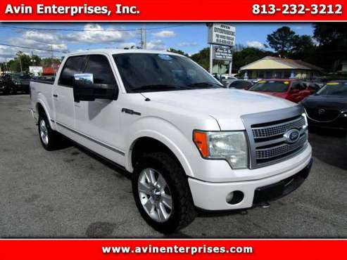 2011 Ford F-150 F150 F 150 Platinum SuperCrew 6 5-ft Bed 4WD BUY for sale in TAMPA, FL
