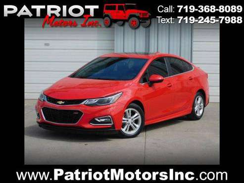 2016 Chevrolet Chevy Cruze LT Auto - MOST BANG FOR THE BUCK! for sale in Colorado Springs, CO
