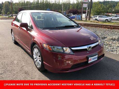 2006 Honda Civic LX Model Guaranteed Credit Approval! for sale in Woodinville, WA