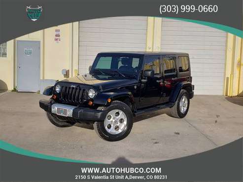 2013 JEEP WRANGLER UNLIMITED SAHARA SPORT, 4WD - - by for sale in Denver , CO