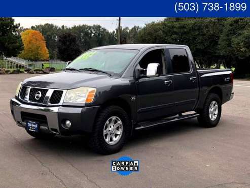 2004 Nissan Titan SE 4dr Crew Cab 4WD SB with for sale in Gladstone, OR