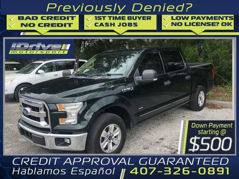 2015 Ford F150 SuperCrew Cab XLT Pickup 4D 6 1/2 ft - cars & trucks... for sale in Orlando, FL