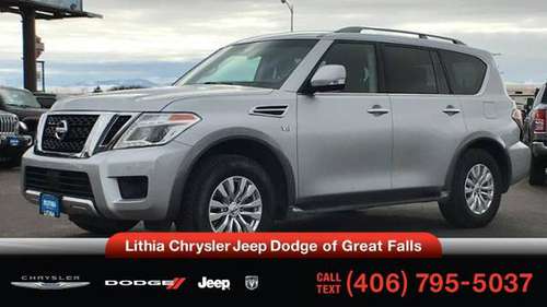 2017 Nissan Armada 4x4 SV - cars & trucks - by dealer - vehicle... for sale in Great Falls, MT