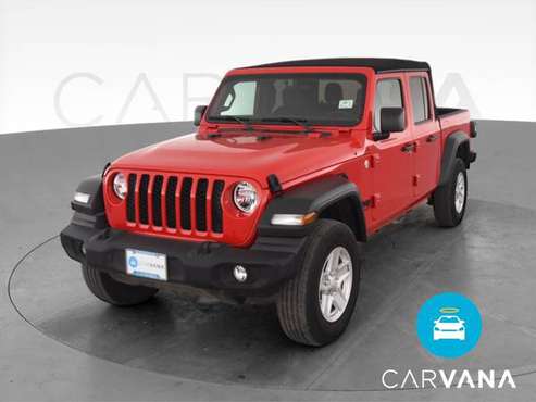2020 Jeep Gladiator Sport Pickup 4D 5 ft pickup Red - FINANCE ONLINE... for sale in milwaukee, WI