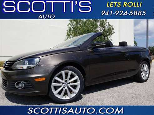 2012 Volkswagen Eos HARD TOP CONVERTIBLE/WITH SUNROOF~CLEAN CARFAX~... for sale in Sarasota, FL