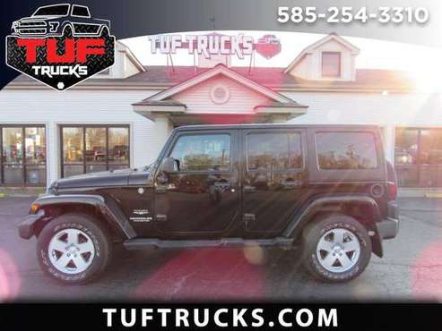 2012 Jeep Wrangler Unlimited Sahara 4WD - cars & trucks - by dealer... for sale in Rush, NY