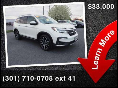 2019 Honda Pilot Touring-7P - - by dealer - vehicle for sale in Frederick, MD