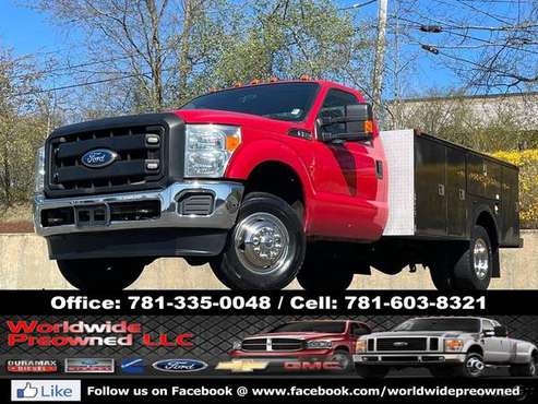 2011 Ford F-350 XL 11ft Service Utility Truck 4x4 6 2L 97K SKU: 13925 for sale in south jersey, NJ
