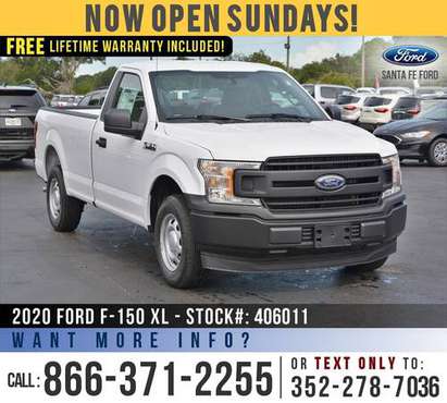 2020 FORD F150 XL *** SAVE Over $4,000 off MSRP! *** - cars & trucks... for sale in Alachua, FL